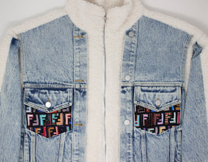 ADULT Teddy Denim Jacket