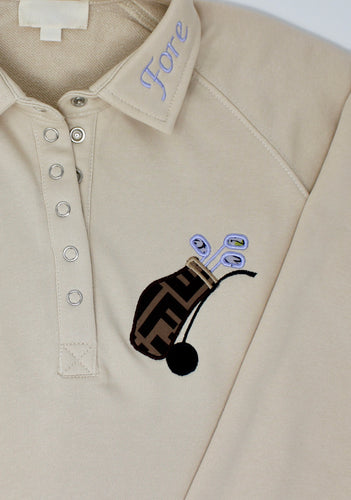 ADULT 1/4 Snap Golf Sweatshirt