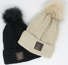 Load image into Gallery viewer, Cable Winter Beanie