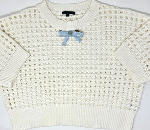 ADULT Brooch Crochet Top