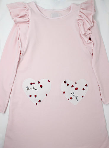 KIDS Ruffle Ladybug Dress