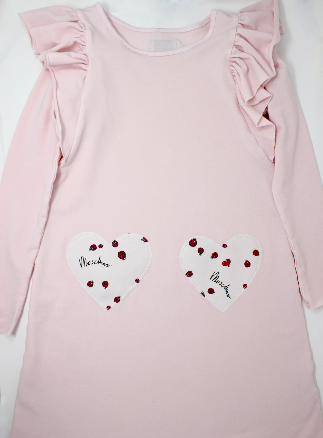 KIDS Organic Ruffle Ladybug Dress