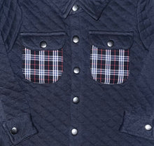 Load image into Gallery viewer, KIDS Quilted Button-Up Shacket