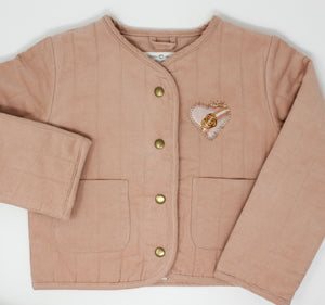 KIDS Pink Cord Jacket