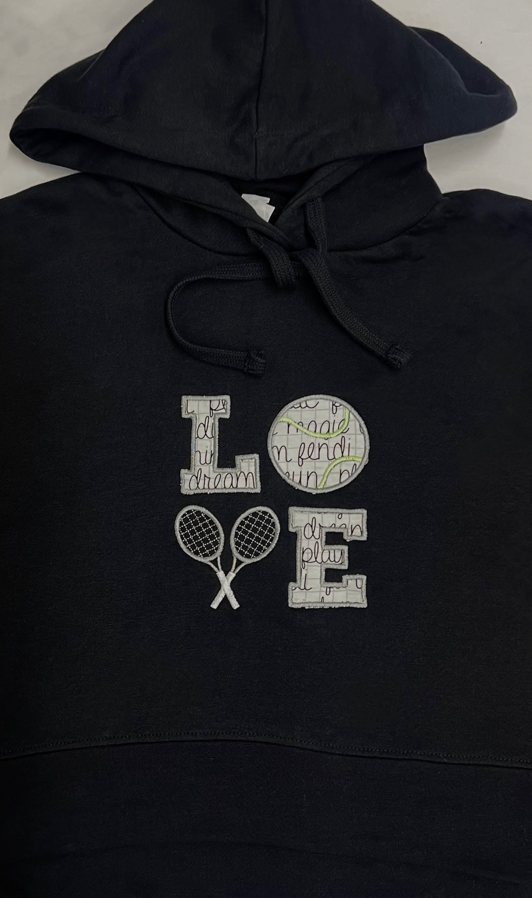 ADULT Cropped Tennis Hoodie