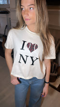 Load image into Gallery viewer, ADULT I Love NY Crop T