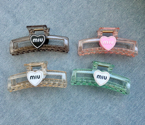 Transparent Hair Claw Clip