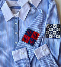 Load image into Gallery viewer, ADULT CC Arm Patch Striped Top