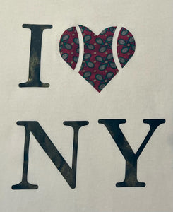 ADULT I Love NY Crop T