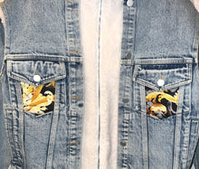 Load image into Gallery viewer, ADULT Teddy Denim Jacket