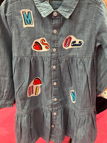 KIDS Chambray Shirt Dress