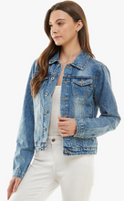 Load image into Gallery viewer, Customizable Denim Jacket