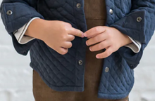 Load image into Gallery viewer, KIDS Quilted Button-Up Shacket