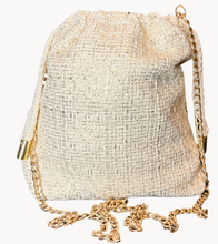 Load image into Gallery viewer, CC Gold Drawstring Bag