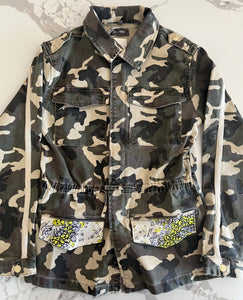 KIDS Camo Denim Jacket