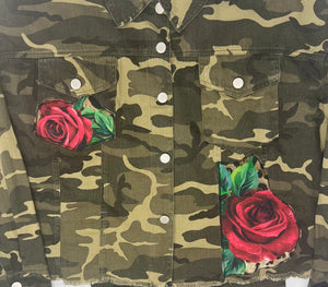 ADULT Patch Camo Jacket