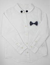 Load image into Gallery viewer, KIDS Floral Bow Oxford