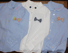 Load image into Gallery viewer, KIDS Floral Bow Oxford