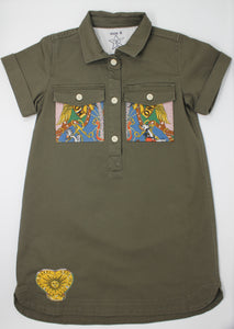 KIDS Mother Goose Patch Dress