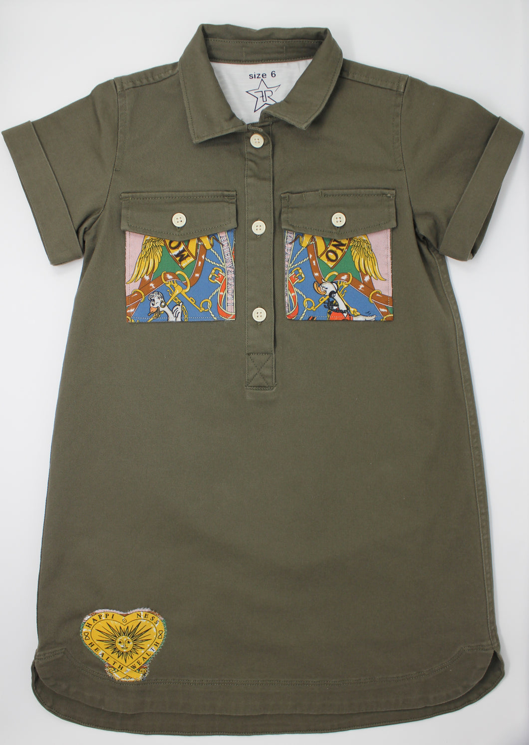 KIDS Mother Goose Patch Dress