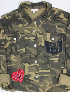 ADULT Patch Camo Jacket