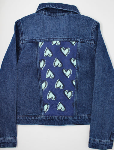 KIDS Heart Denim Jacket