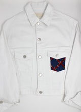 Load image into Gallery viewer, ADULT Nautical Denim Jacket