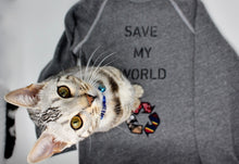 Load image into Gallery viewer, KIDS Save My World Sweatshirt
