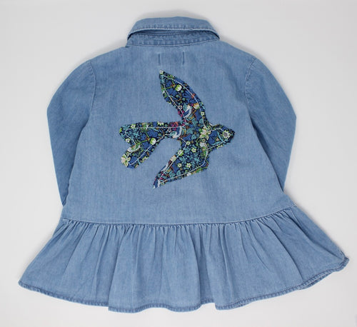 KIDS Liberty Bird Denim Shirt