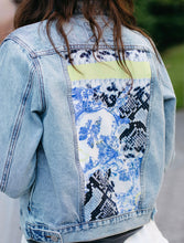 Load image into Gallery viewer, ADULT Erdem Denim Jacket w/ Detachable Faux-Fur Collar