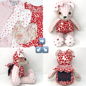 Custom Memory Bear – Frankie's Runway