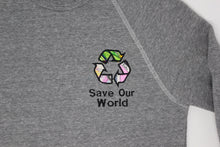 Load image into Gallery viewer, ADULT Save Our World Sweatshirt