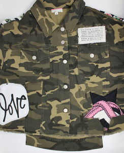 ADULT Patch Camo Jacket