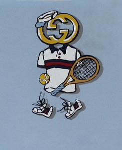 Tennis Imagery for Customized Clothing/Accessories