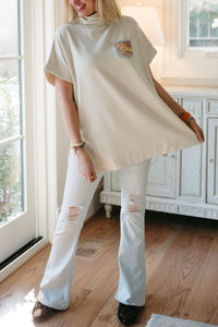 ADULT Tunic in Cream or Black