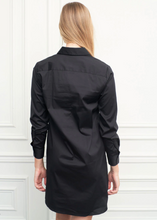 Load image into Gallery viewer, ADULT Leopard &amp; Rose Shirt Dress