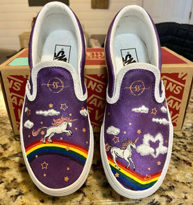 Custom Painted Sneakers