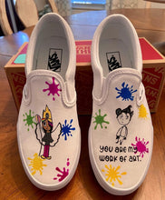 Load image into Gallery viewer, Custom Painted Sneakers