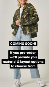 ADULT Patch Camo Jacket