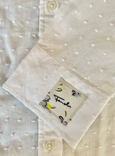 Load image into Gallery viewer, ADULT Floral Cap Swiss Dot Top