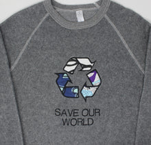 Load image into Gallery viewer, ADULT Save Our World Sweatshirt