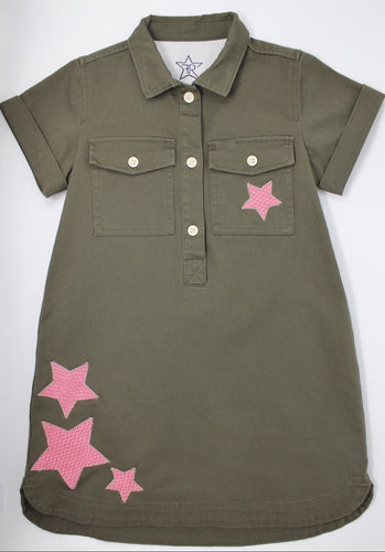 KIDS FF Star Patch Dress