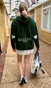 Ballin Paris Tennis Zip-Up Hoodie