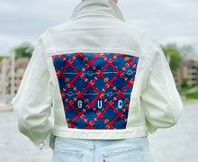 Load image into Gallery viewer, ADULT Nautical Denim Jacket