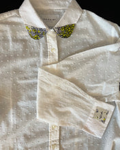 Load image into Gallery viewer, ADULT Floral Cap Swiss Dot Top