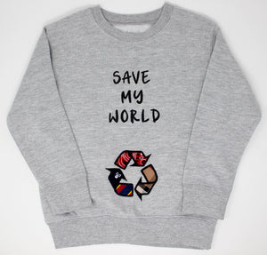 KIDS Save My World Sweatshirt